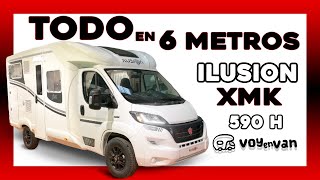 VOYenVAN  AUTOCARAVANA PERFILADA nueva ILUSION XMK 590 H 2024 [upl. by Samuele]