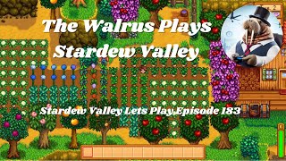 Stardew Valley Lets Play Episode 183 Year 4 Winter [upl. by Aiam597]