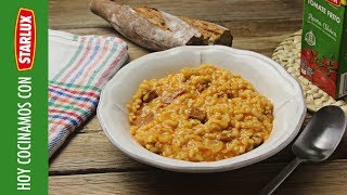 Risotto de chorizo y tomate [upl. by Esnahc800]