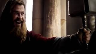 Thor gets his hammermjolnir back  wildest audience reaction Avengers Endgame [upl. by Nadabas776]