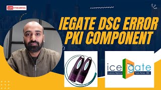 ICEGATE PKI not found resolve  No PKI applet found [upl. by Enamart]