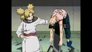 Tenten Vs Temari  chunin exams Sub english [upl. by Kezer215]