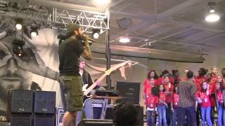 quotStereo Heartsquot Gym Class Heroes amp PS22 Chorus Soundcheck [upl. by Kohler]