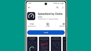 speedtest by ookla app kaise use kare  how to use speedtest by ookla app [upl. by Platas845]