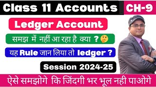 Ledger Account Class 11  All Basics  TS Grewal rewal Qno 1 [upl. by Adnahsat]