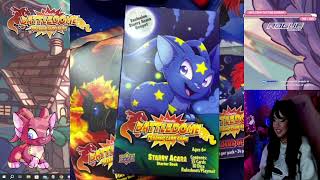 Neopets Battledome TCG booster box opening [upl. by Ridglea]