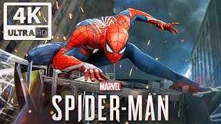 SPIDERMAN PS4 All Cutscenes Full Game Movie PS4 PRO 4K Ultra HD [upl. by Edualc]