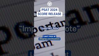 PSAT 2024 Score Release Dates Are Coming  PSAT Scores amp National Merit Scholarship shorts [upl. by Richmond]