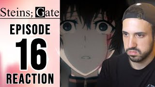 SteinsGate Episode 16 Reaction  SACRIFICIAL NECROSIS [upl. by Lavery]