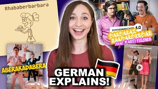 German Reacts to the VIRAL “Barbaras Rhubarb Bar” Song  Feli from Germany [upl. by Marybelle139]