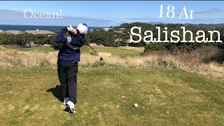 Playing 18 at Salishan Next To The Ocean [upl. by Zebedee561]