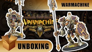 Warmachine Unboxing Devout Menoth Warjack [upl. by Donal]