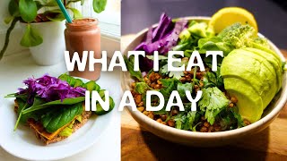 WHAT I EAT IN A DAY vegan glutenfree Lazy meals 🌱 [upl. by Catarina551]