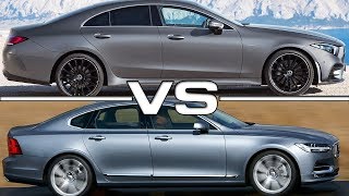 2019 Mercedes CLS vs 2018 Volvo S90 [upl. by Beaulieu]