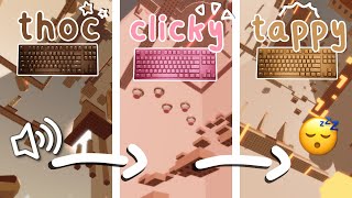 roblox asmr 🌙 I SWITCH KEYBOARDS EVERY TOWER bakery tower [upl. by Chad527]