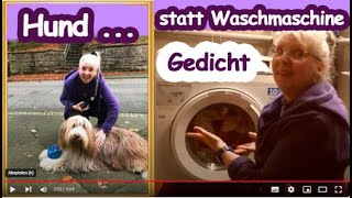 FG322 🐕 HUND statt Waschmaschine 🐕 HINTERM Haus und per Video GESUCHT und VOR dem Haus GEFUNDEN [upl. by Skricki175]