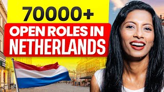 8000 companies can sponsor you a WORK VISA in Netherlands  QUICKEST way to move to Netherlands 🇳🇱 [upl. by Nnaeilsel]