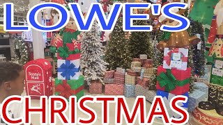 LOWES DID THEIR BIG ONE THIS YEAR CHRISTMAS 2024 christmas fyp lowes youtubeislife [upl. by Fabian301]