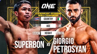 Superbon Singha Mawynn vs Giorgio Petrosyan  Full Fight Replay [upl. by Attelrac]