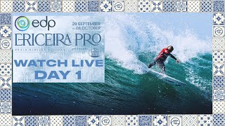 WATCH LIVE  EDP Ericeira Pro presented by Estrella Galicia 2024  Day 1 [upl. by Ennovoj]