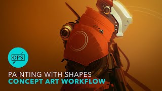 Shape Painting  Concept Art Workflow [upl. by Brenda374]