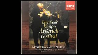 Ivry Gitlis amp Martha Argerich  Franck Violin Sonata in A Major [upl. by Otero]