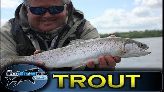 Fly fishing for Trout from a boat  TAFishing Show [upl. by Moulton]