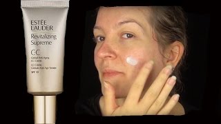 Estee Lauder Revitalizing Supreme Global AntiAging CC Creme Review [upl. by Adihaj]