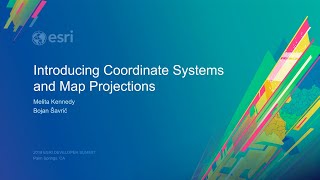 Introducing Coordinate Systems and Map Projections [upl. by Fillbert]