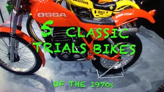 5 Classic Trials Bikes of the 1970s [upl. by Anneg]