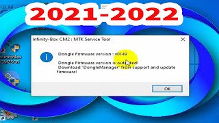 Dongle Firmware Version Is Outdated  Cm2 Infinity Dongle  Download Cm2 dongle Manager  How To [upl. by Riobard]