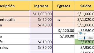 Como llevar la contabilidad de un negocio pequeño con Excel [upl. by Retluoc205]