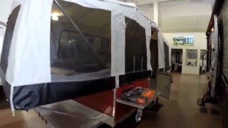 2015 Livin Lite Quicksilver 80 Tent Camper only 865 Pounds [upl. by Felt]