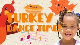 Thanksgiving Activity Video  Thanksgiving Dance for Kids [upl. by Haldan]