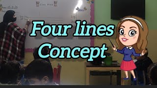 four lines conceptconcept about English four lines [upl. by Mohr]