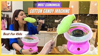 Cotton Candy Maker Review Unboxing Price  SadiGaddi [upl. by Fosdick20]