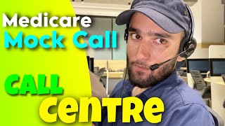 Medicare script Mock Call  Call center Job  Counter Vlogs [upl. by Sucul]