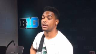 Montae Nicholson talks about preparing for the NFL draft [upl. by Oninotna]