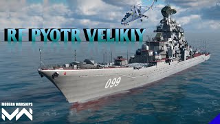 RF PYOTR VELIKIY GAME PLAY MODERN WARSHIPS [upl. by Knowles]