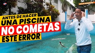 🇩🇴 GRAN PROBLEMA al construir UNA PISCINA  Que este ERROR NO TE PERSIGA 🤯  Arquitecto Calderon [upl. by Havot733]