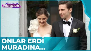 Alina Boz İle Umut Evirgen Evlendi  Gazete Magazin [upl. by Kcerred]