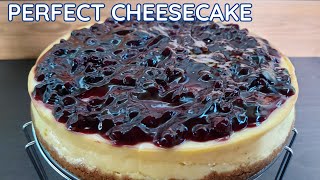 How to Make Perfect Blueberry Cheesecake Easy Recipe [upl. by Anneirda]