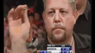 Mervyn King UK open 9 darter [upl. by Retlaw]