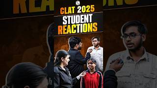 CLAT 2025 Exam Students Reaction shorts [upl. by Llennhoj25]