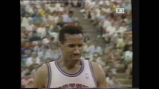 Detroit Pistons vs LA Lakers 1988 Game 3 Canal 33 [upl. by Golda789]