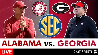 Alabama vs Georgia Live Streaming Scoreboard PlayByPlay Highlights  2024 CFB Week 5  SEC News [upl. by Rafael]