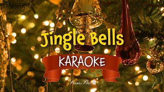 Jingle Bells Karaoke with Lyrics Full original version Christmas instrumental [upl. by Nylynnej144]