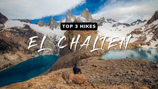 Exploring Patagonia 🇦🇷 Top 3 Hikes in El Chalten [upl. by Ballard]