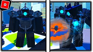 How to get UPGRADED TITAN CAMERAMAN MORPH in ST BLOCKADE BATTLEFRONT  Roblox [upl. by Stempien]