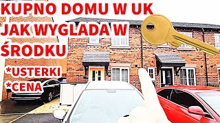 KUPNO PIERWSZEGO DOMU W ANGLII Jak wygląda w środku pierwsze usterki i koszt anglia dom kupno [upl. by Hardej]